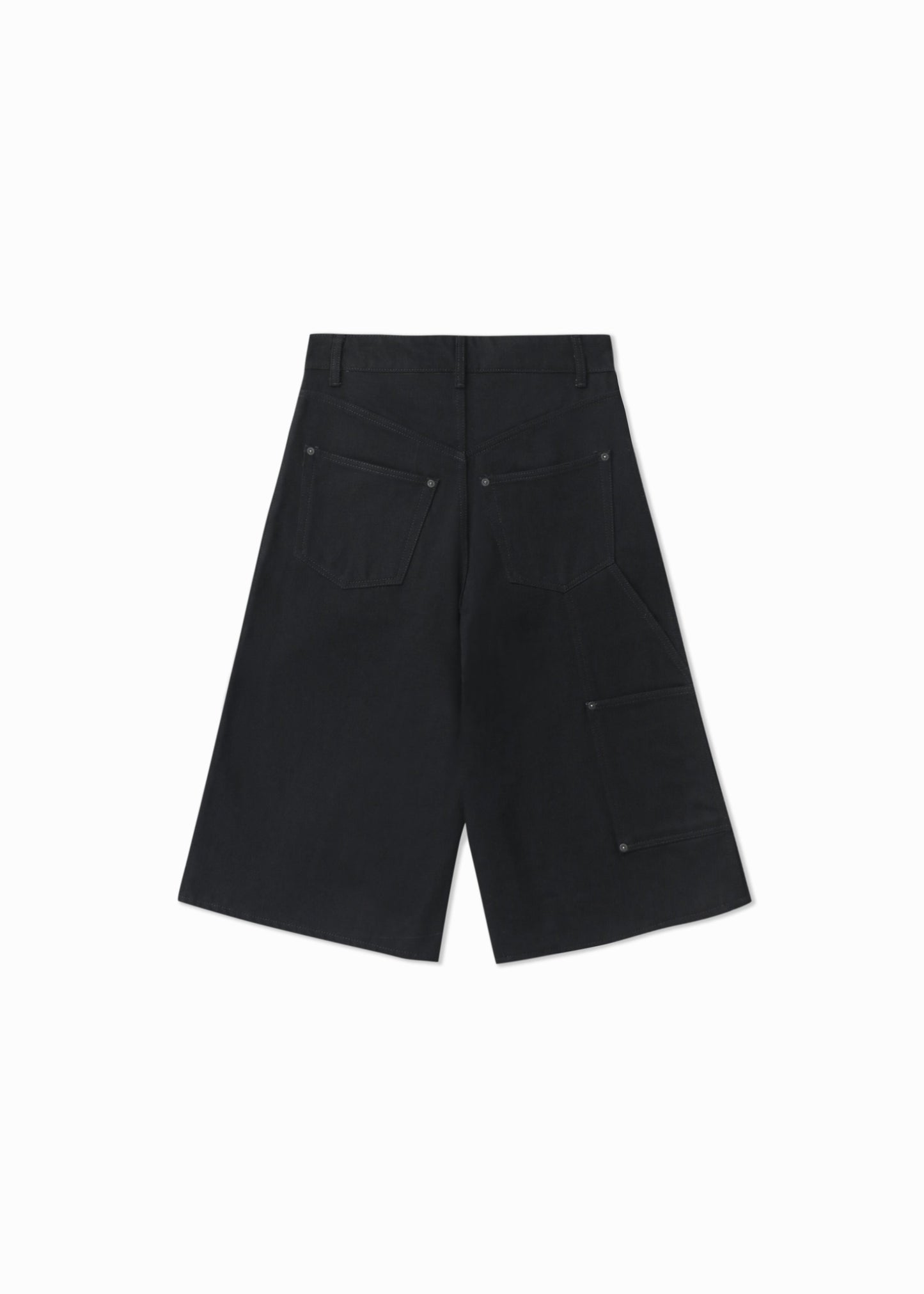 DET BLEV SENT Men Denim Shorts