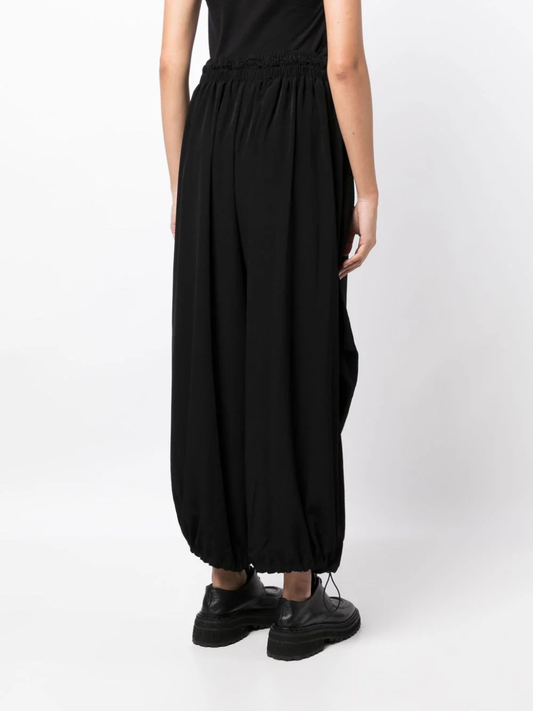 YOHJI YAMAMOTO Regulation Women R-Parachute Pants