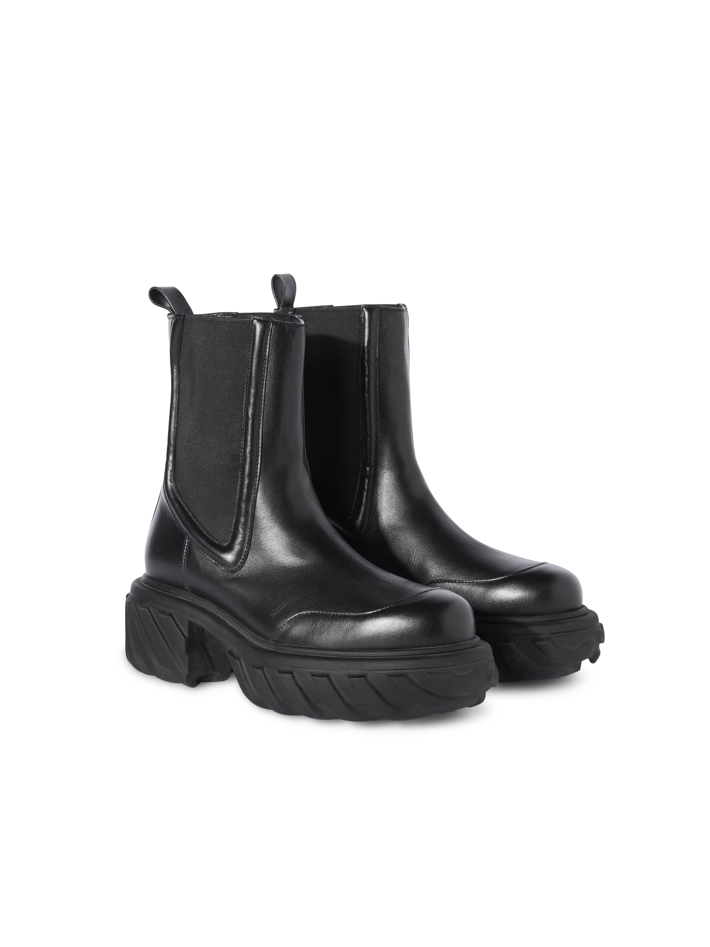 OFF-WHITE Women Tractor Motor Chelsea Boots