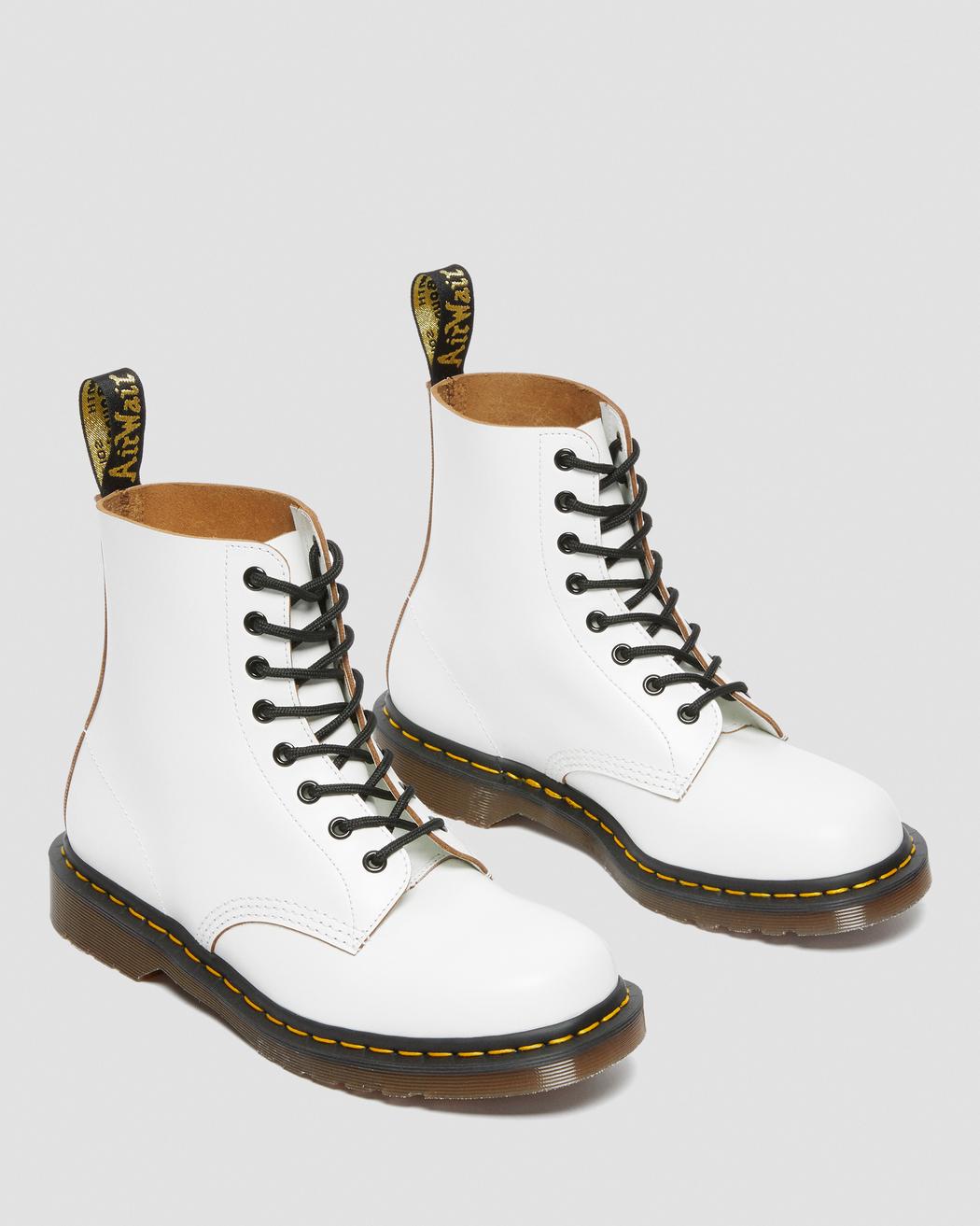 DR. MARTENS 1460 Vintage Made In England Lace Up Boots