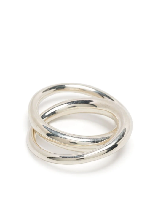 MAOR DUO NERK RING IN SILVER