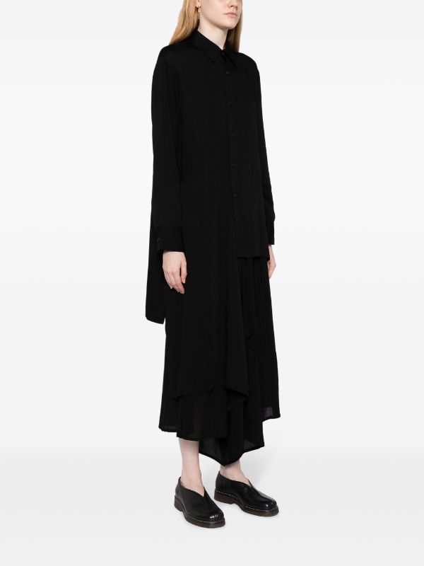 YOHJI YAMAMOTO Women Front Draped Blouse