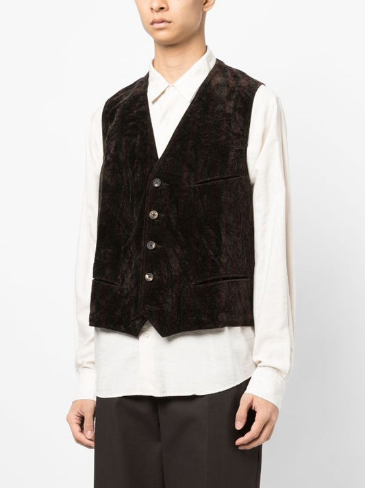 ZIGGY CHEN Men Classic Single Waistcoat