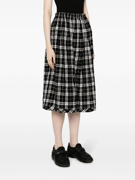 TAO COMME DES GARCONS Women Flannel Wool Cotton Skirt