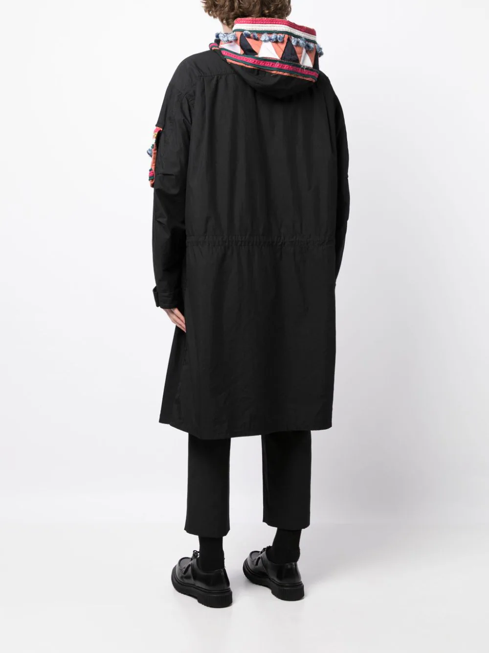 UNDERCOVER Men Woven Detail Coat