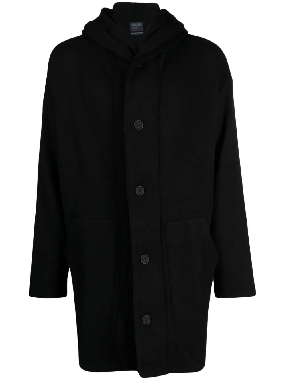 YOHJI YAMAMOTO POUR HOMME Men Hooded Coat