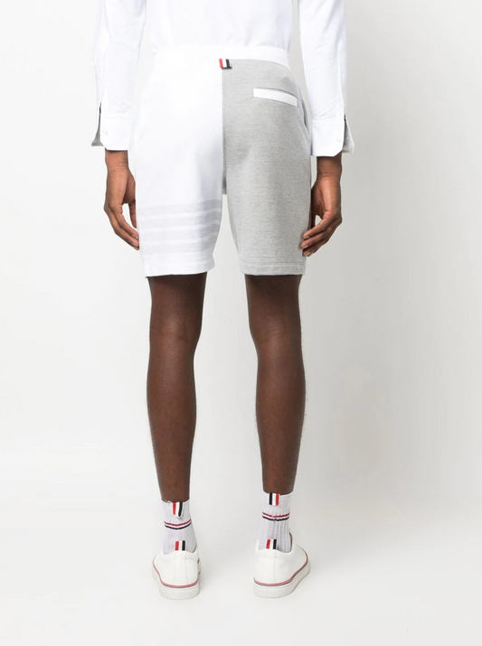 THOM BROWNE Men 4 Bar Engineered Stripe Funmix Shorts