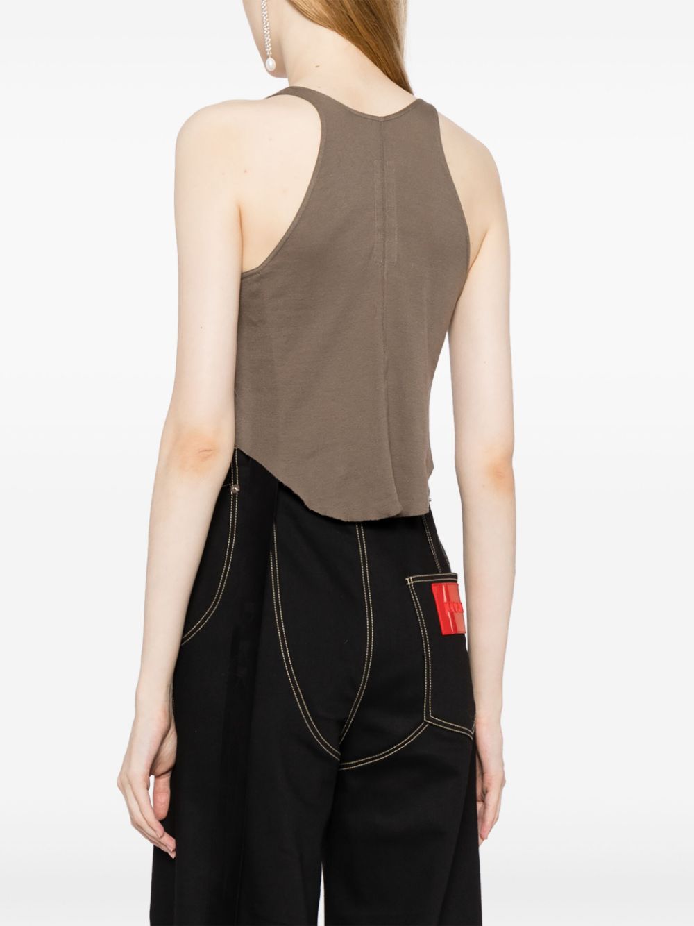 RICK OWENS DRKSHDW Women Basic Tank Cropped