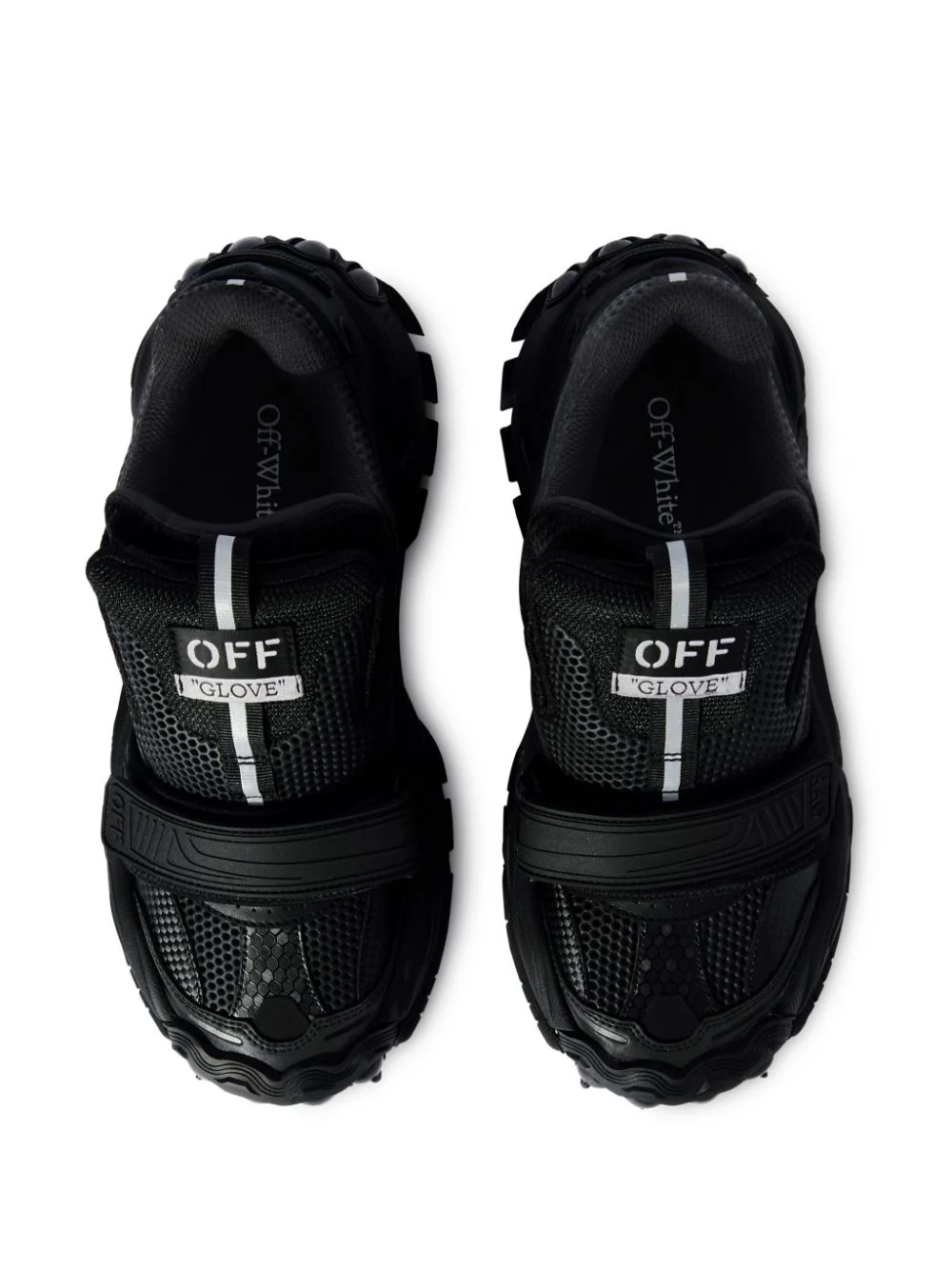 OFF-WHITE Men Panelled Chunky Sneakers