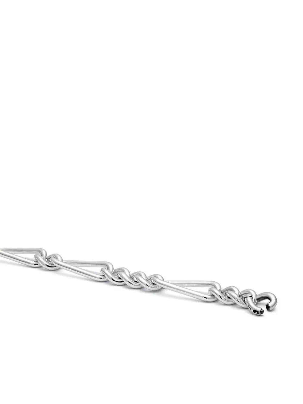 MAOR UNITY CUB LINK BRACELET IN SILVER