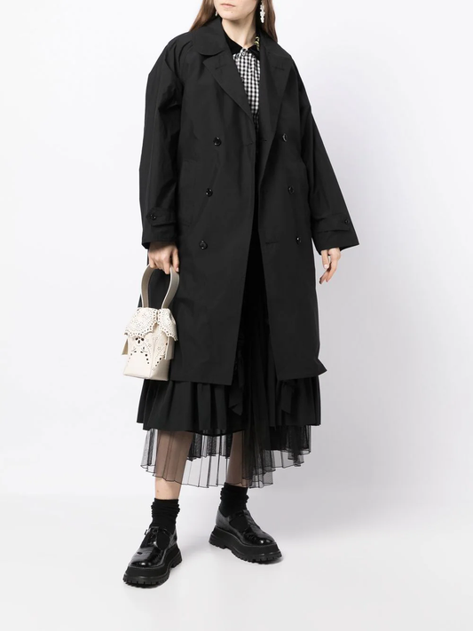 TAO COMME DES GARCONS Women Reversible Ruffle Coat