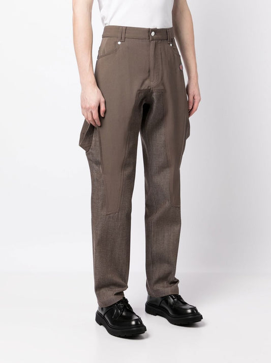 NAMESAKE MEN LAMAR CARROT WIDE TROUSER