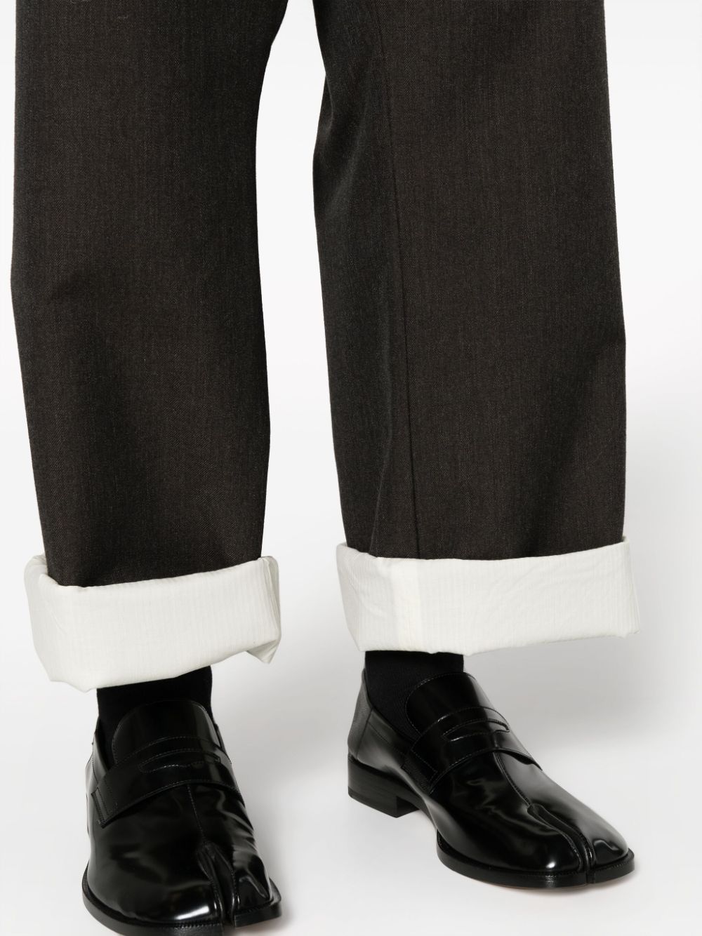 MAISON MARGIELA Men Drawstring Wool Pants