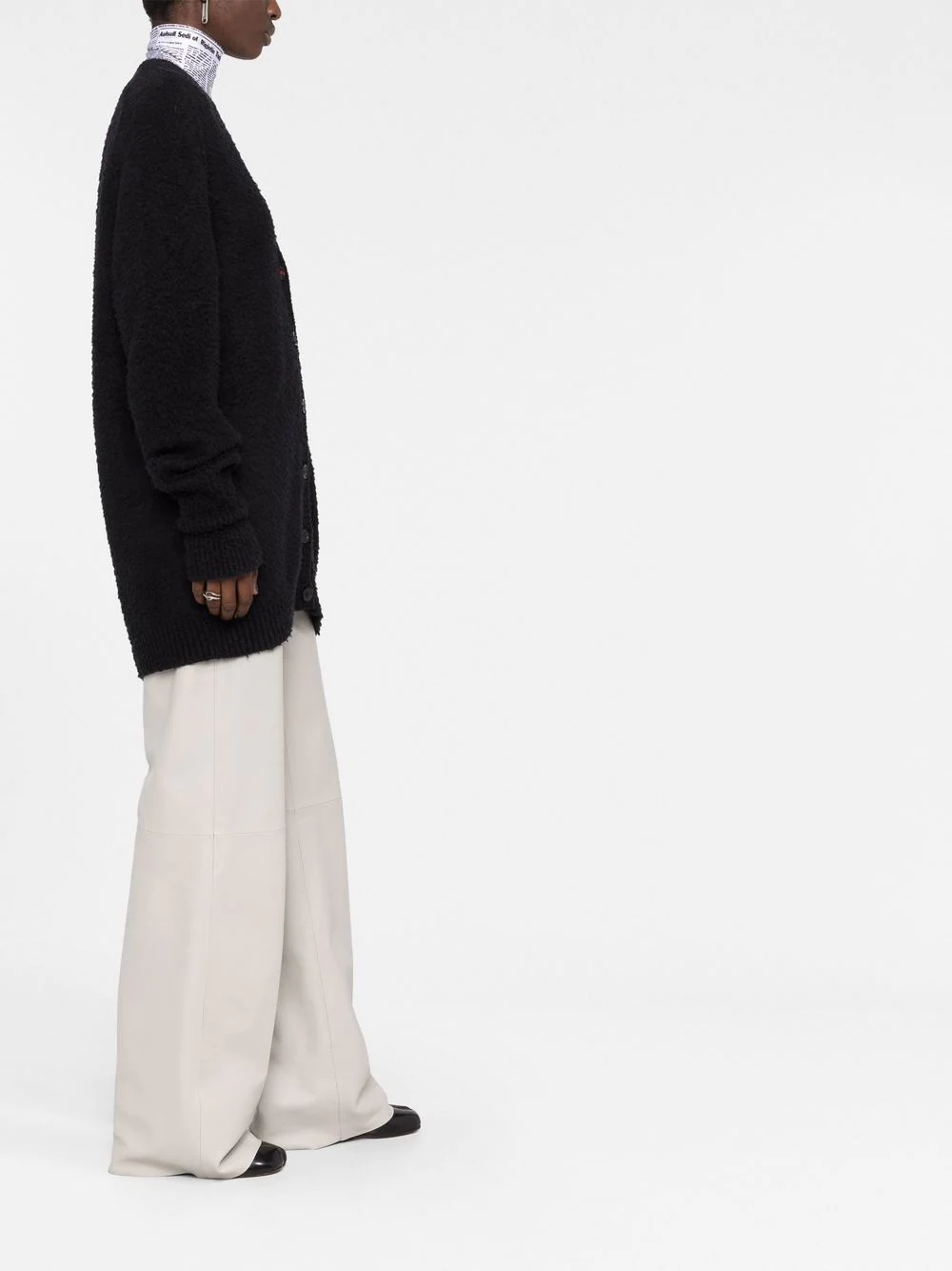 MAISON MARGIELA Women Oversized Piled Cardigan