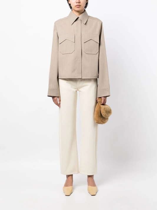 JIL SANDER WOMEN Cropped Workwear Shirt