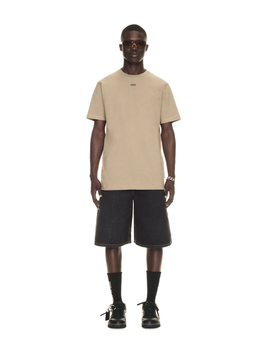 OFF-WHITE Men Off Stitch Slim SS Tee