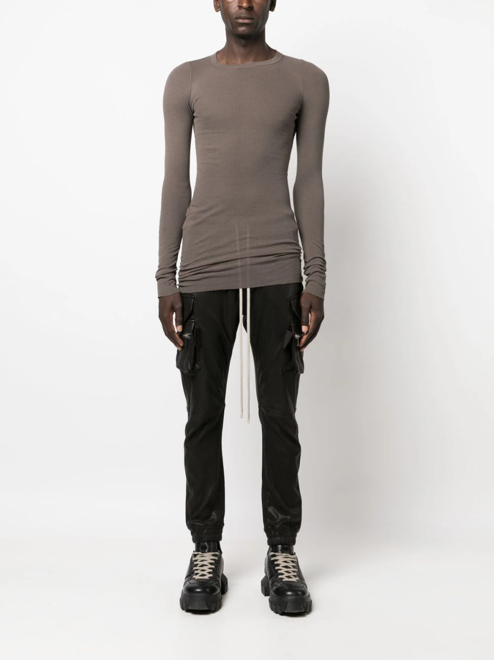 RICK OWENS Men Rib LS T