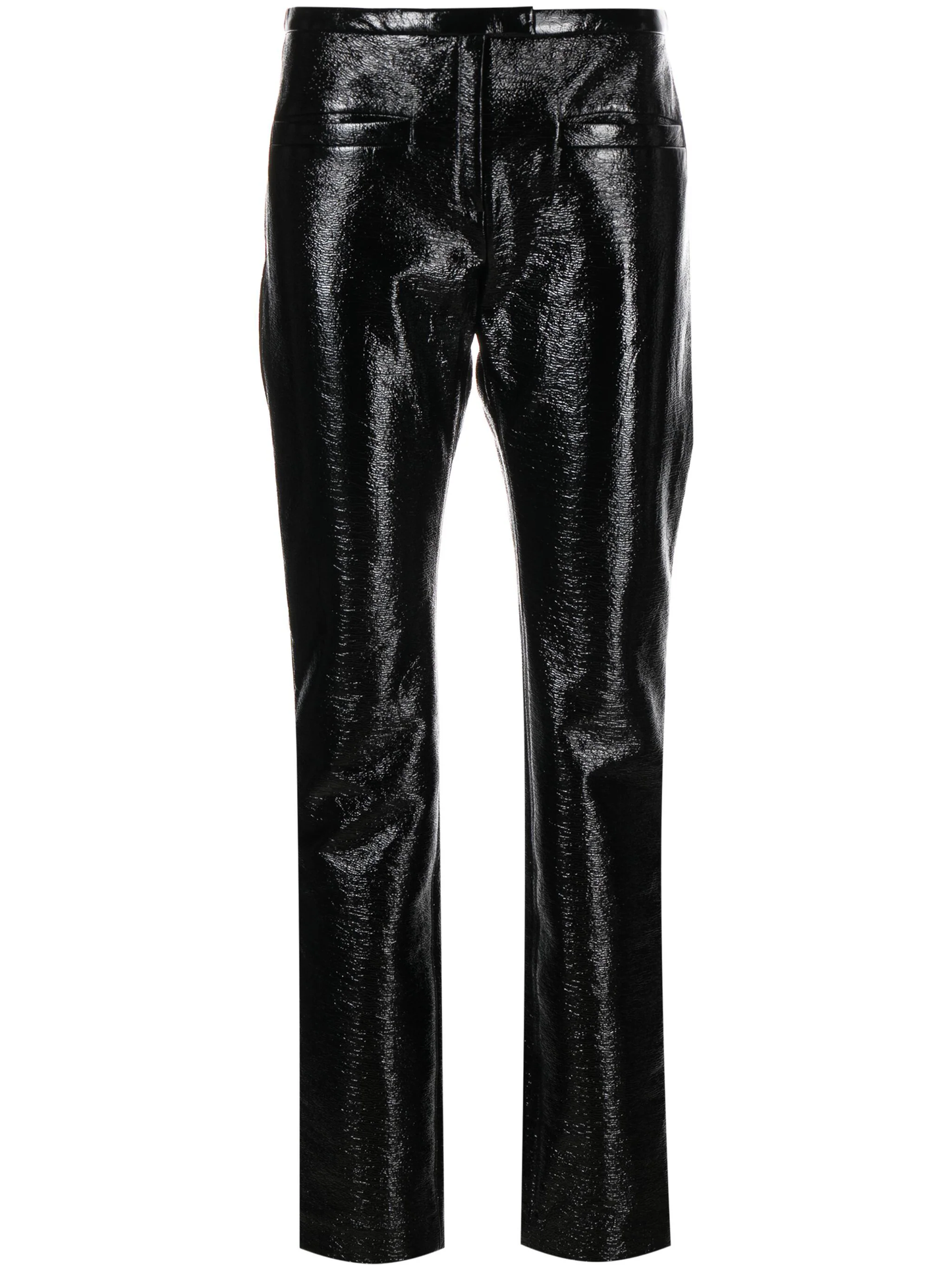 COURREGES Women Tube Vinyl Tailored Pants