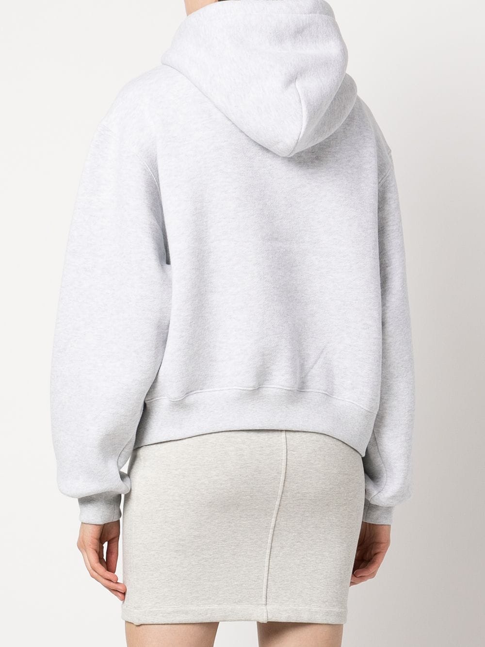 T BY ALEXANDER WANG Women Essential Puff Logo Terry Hoodie