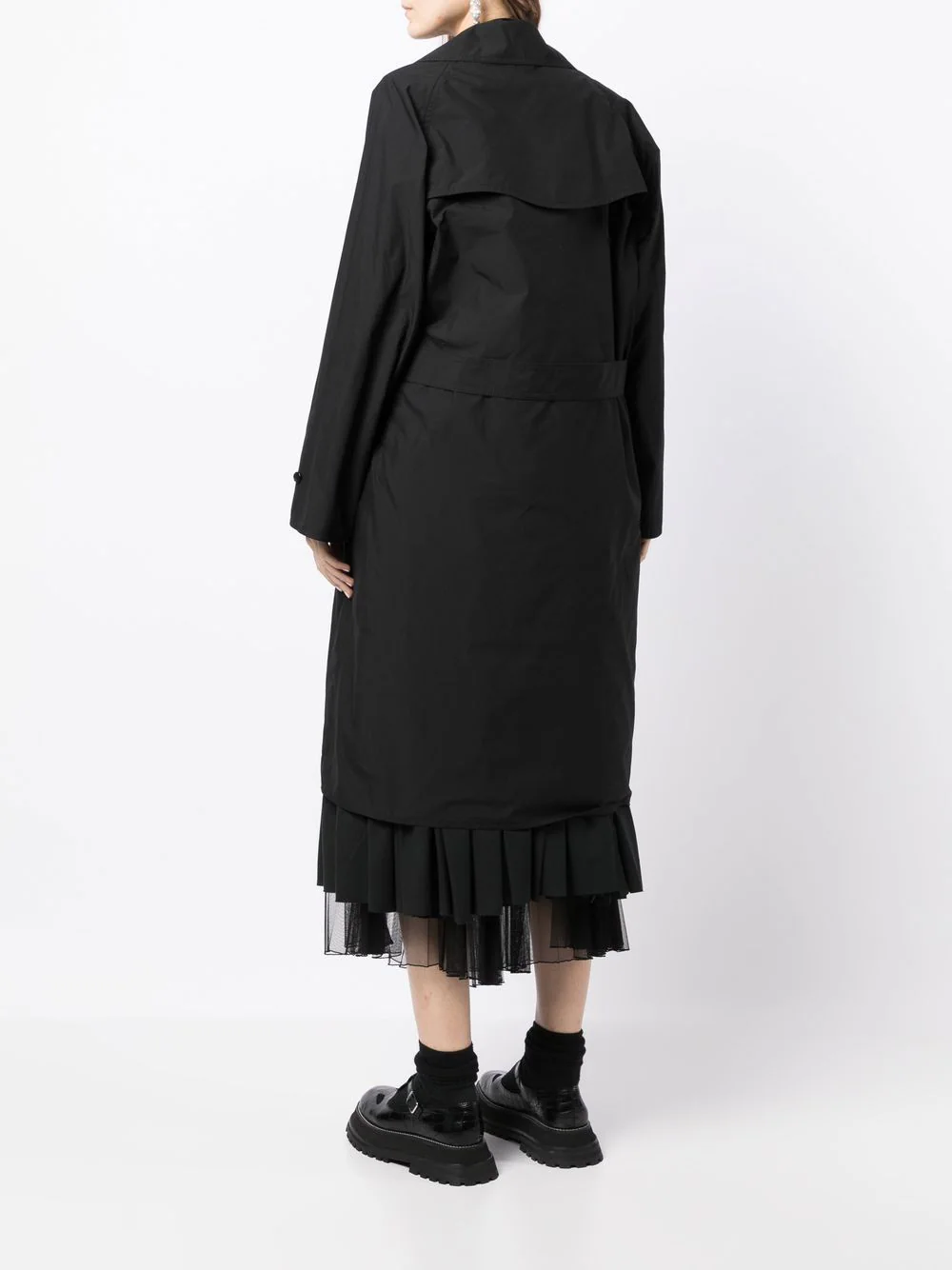 TAO COMME DES GARCONS Women Reversible Ruffle Coat