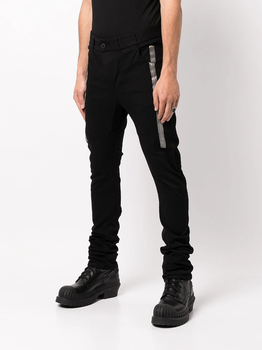 BORIS BIDJAN SABERI Men P13 Tight Fit Vinyl Coated Pants