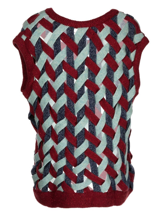 NAMESAKE MEN BASKET WEAVE VEST