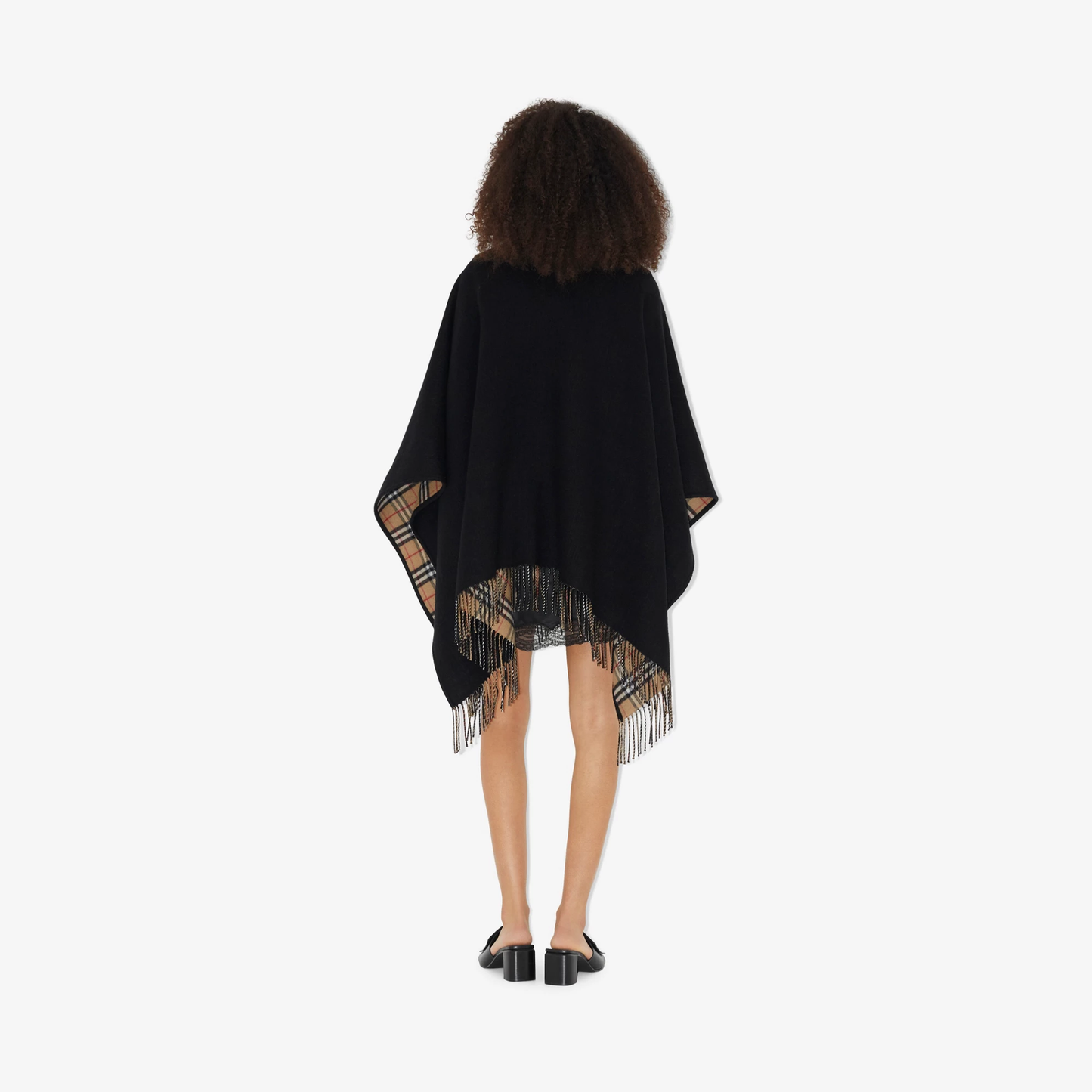 BURBERRY Women Reversible Wool Cape