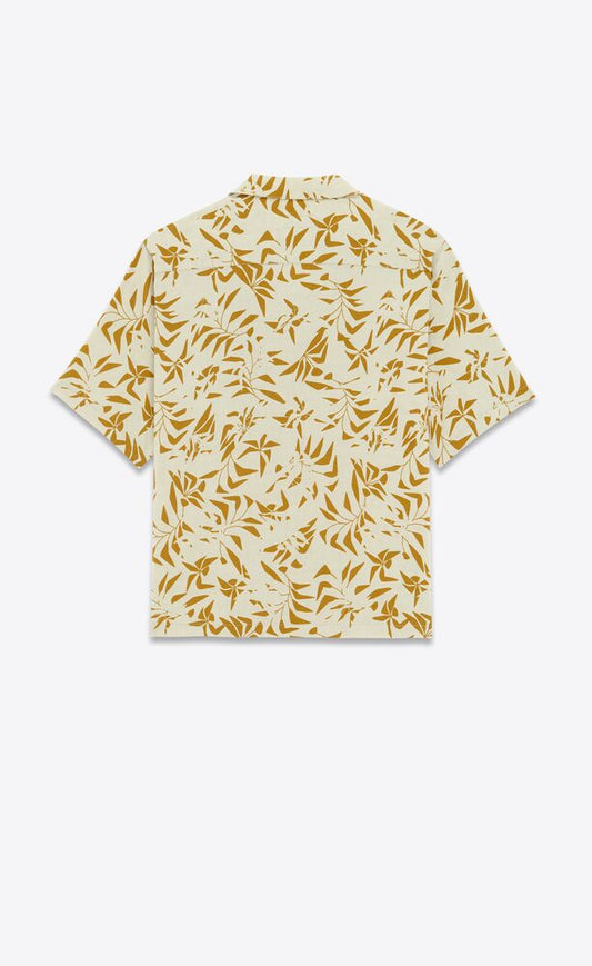 SAINT LAURENT Men Hawaii Short Sleeve Shirt