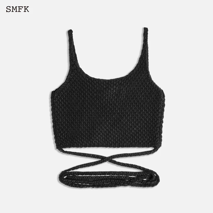 SMFK Women Mermaid Wool Knit Vest