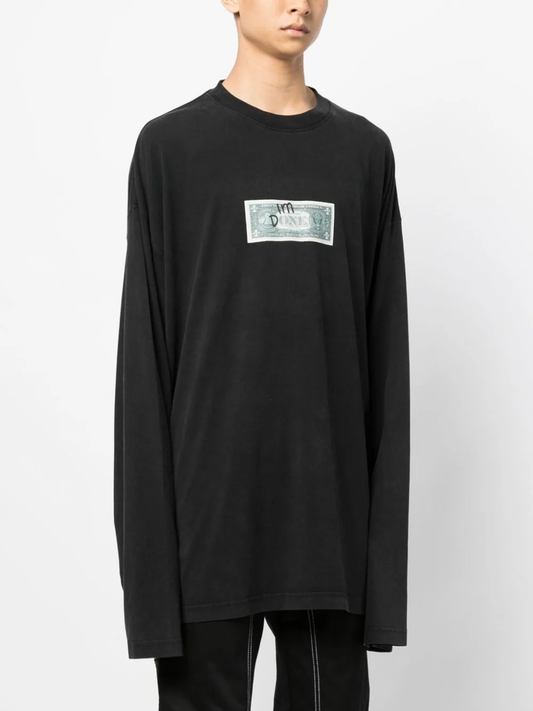 VETEMENTS Unisex I AM DONE Long Sleeve