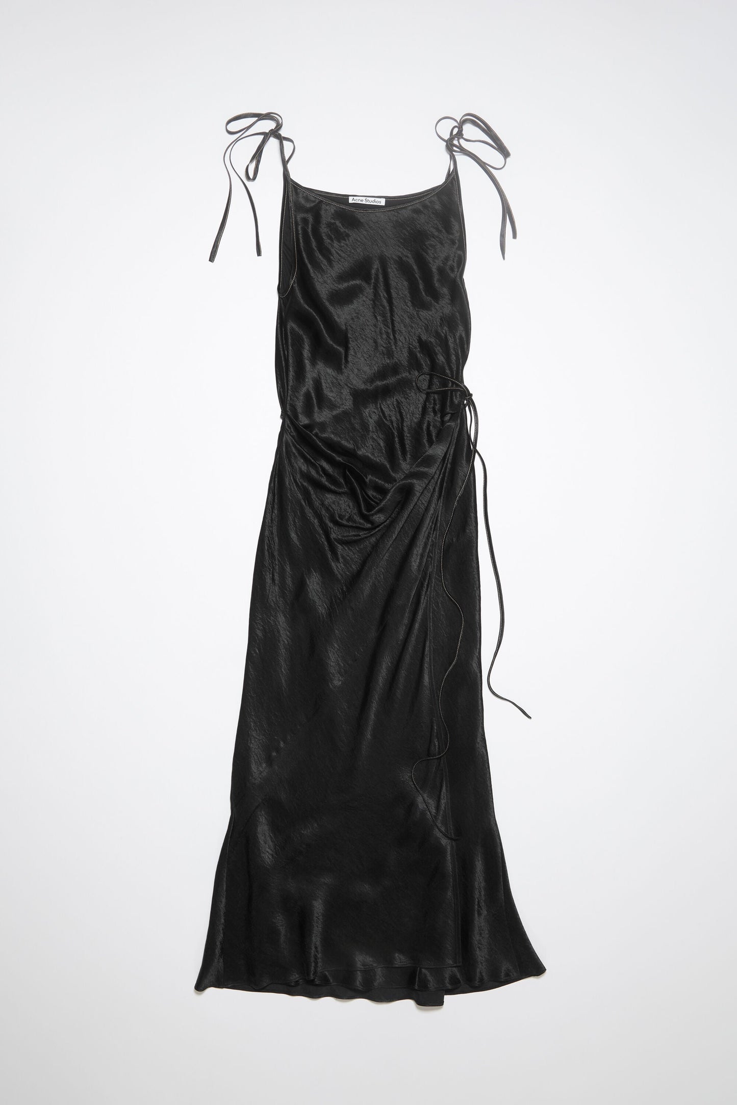 ACNE STUDIO Women Satin Strap Dress