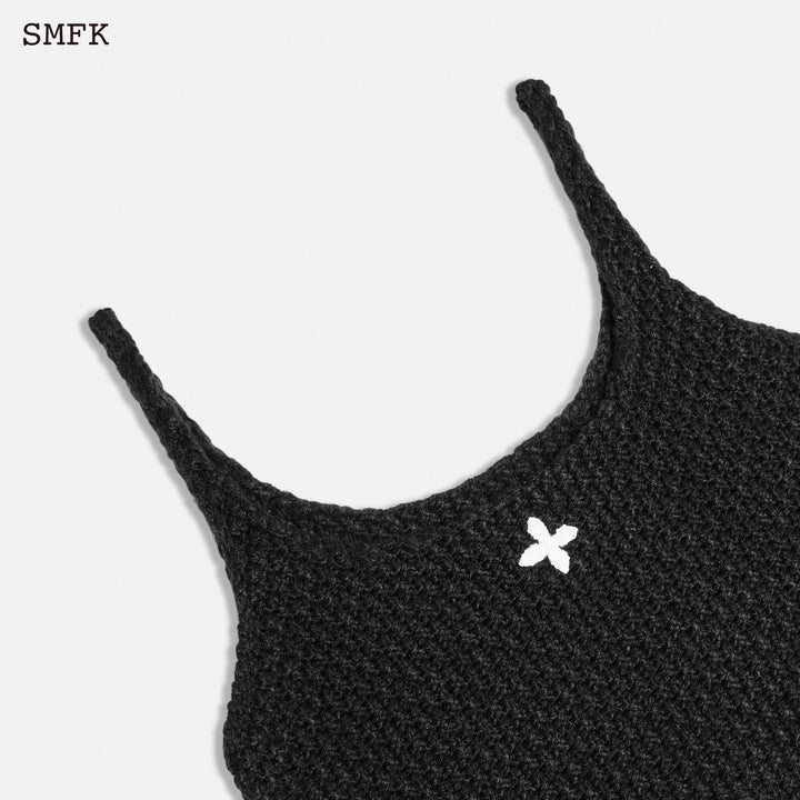 SMFK Women Mermaid Wool Knit Vest