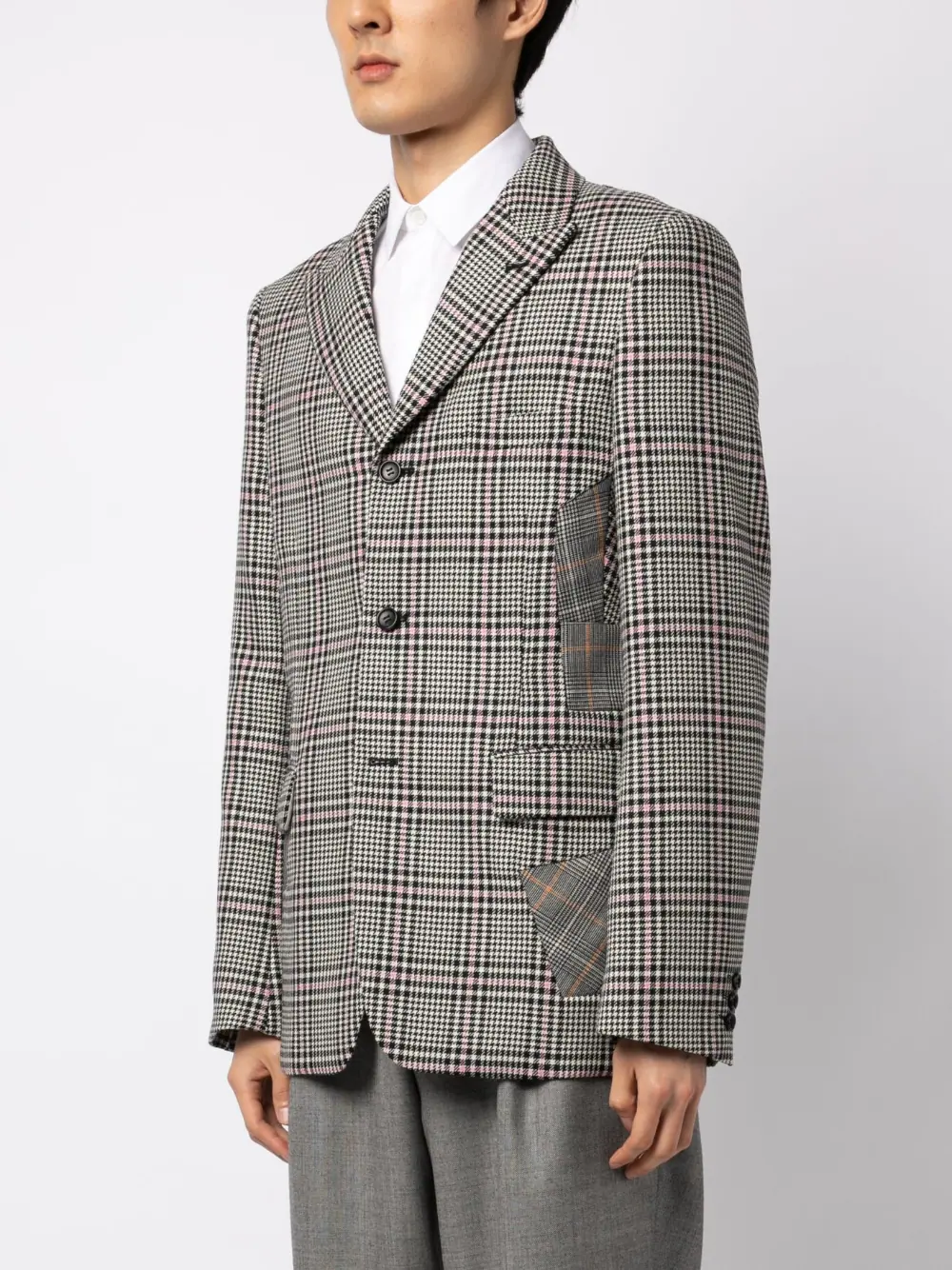 COMME DES GARCONS HOMME PLUS Glencheck Wool Blazer