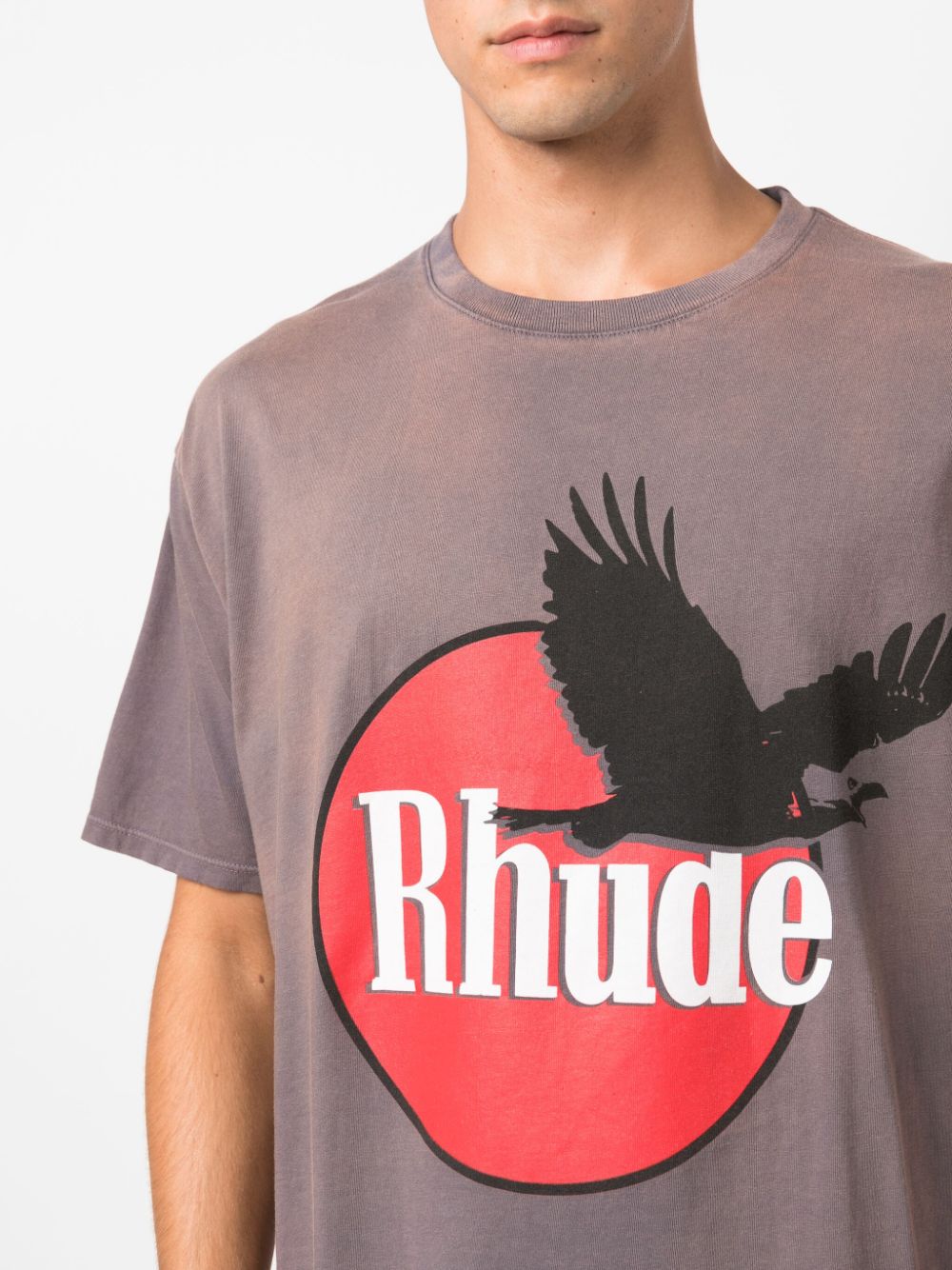 RHUDE Men Eagle Logo Tee