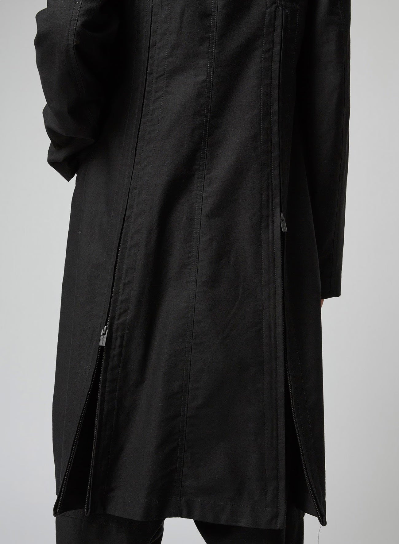 YOHJI YAMAMOTO POUR HOMME Men Long Fastener Jacket