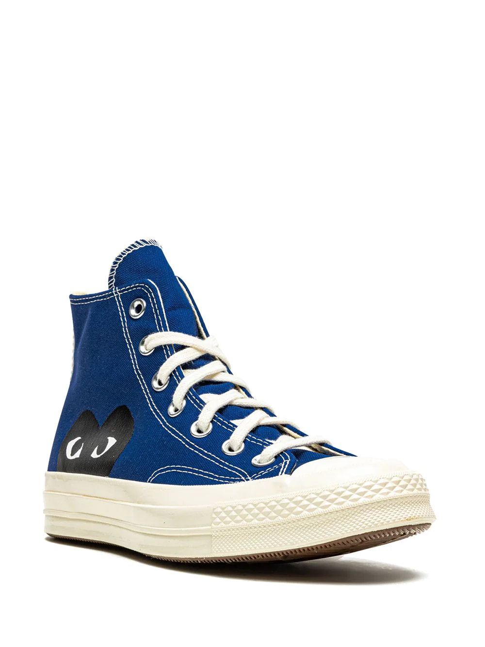 COMME DES GARCONS PLAY X CONVERSE CHUCK TAYLOR High Top Sneakers