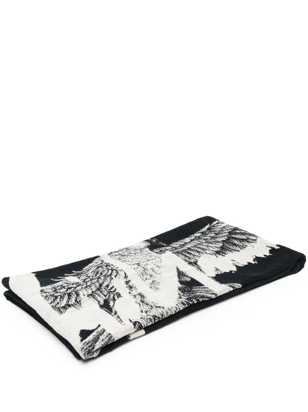 YOHJI YAMAMOTO POUR HOMME Bird Bath Towel