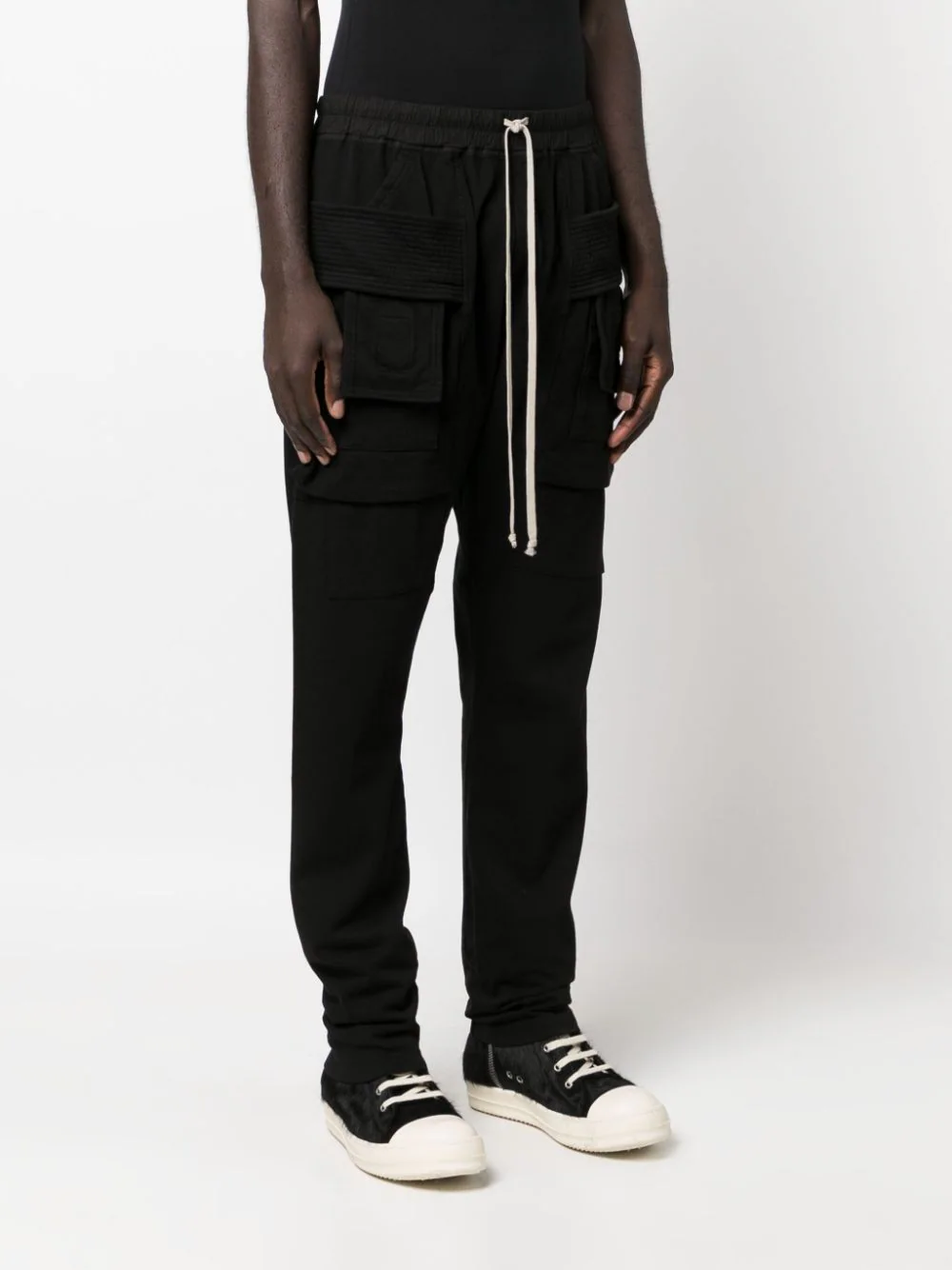 RICK OWENS DRKSHDW Men Creatch Cargo Drawstring Pants