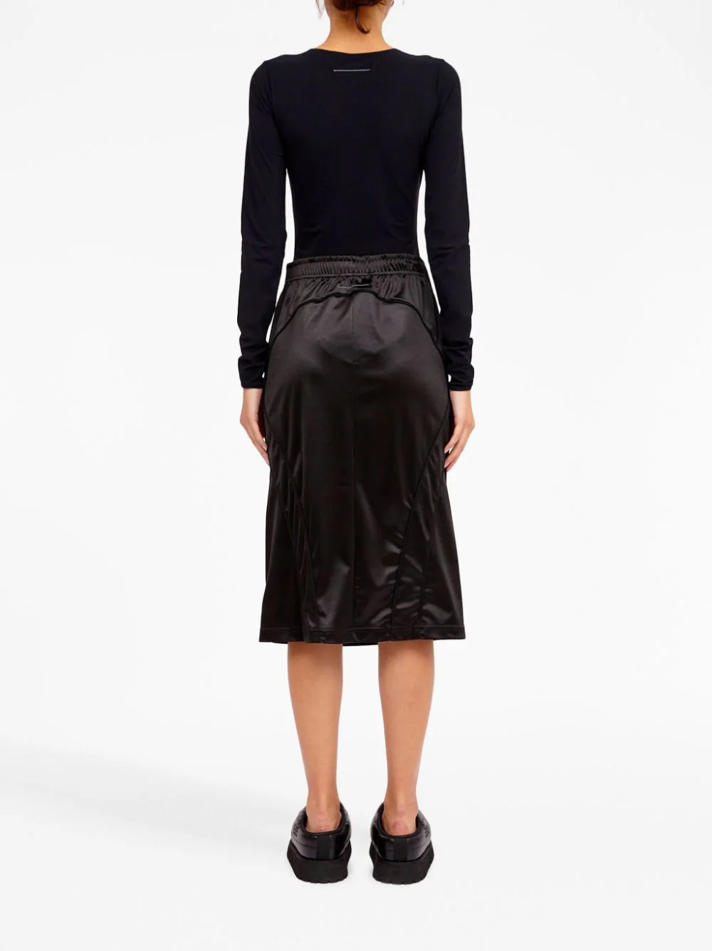 MM6 Women Slip Midi Skirt