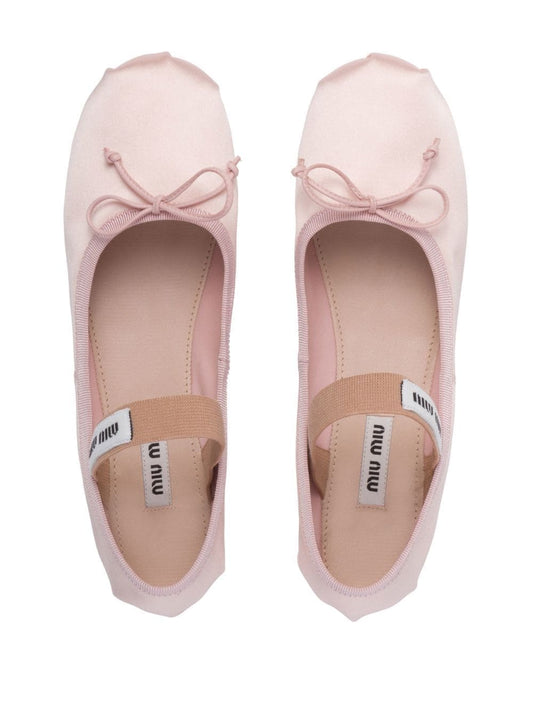 MIU MIU Women Satin Ballerinas