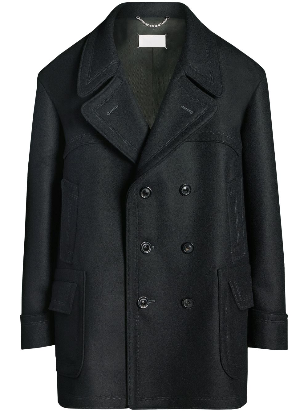 MAISON MARGIELA Men Oversized Caban Coat