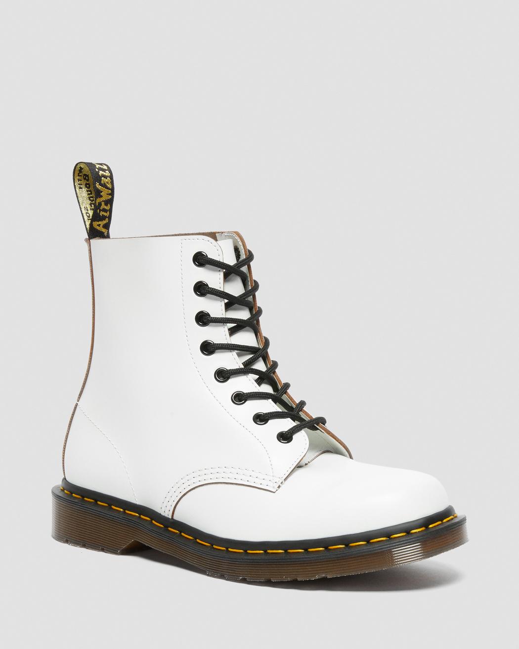 DR. MARTENS 1460 Vintage Made In England Lace Up Boots