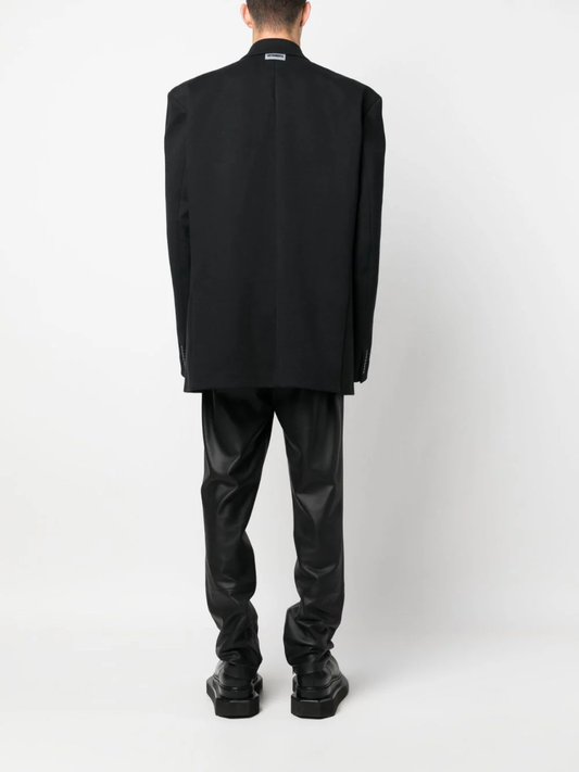 VETEMENTS Unisex Boxy Molton Tailored Jacket