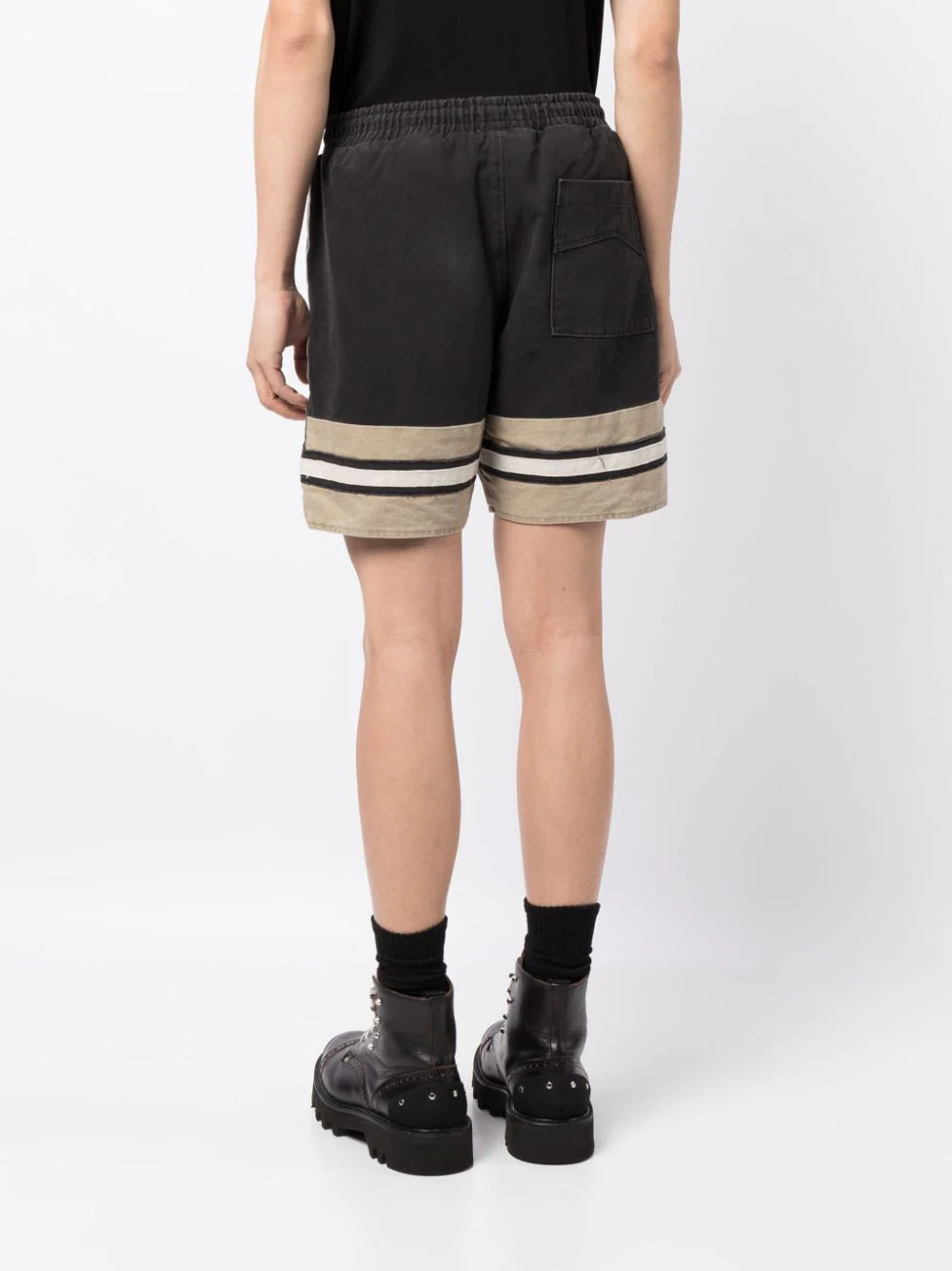 RHUDE Men Embroidered Logo Shorts