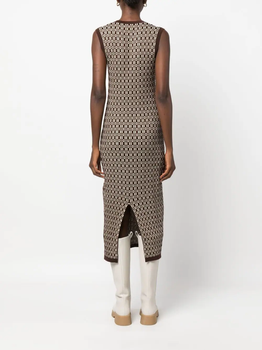 MARNI Women Jacquard Knitted Dress