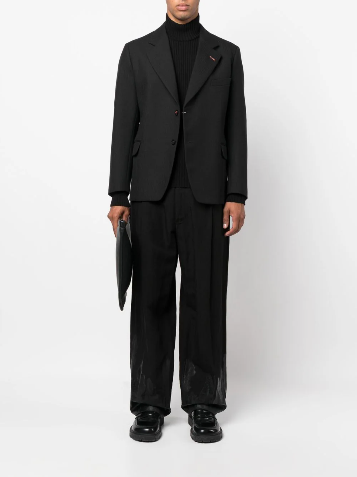 MAISON MARGIELA Men Herringbone Wool Blazer