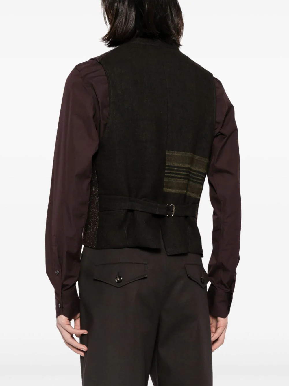 ZIGGY CHEN Men Classic Single Waistcoat