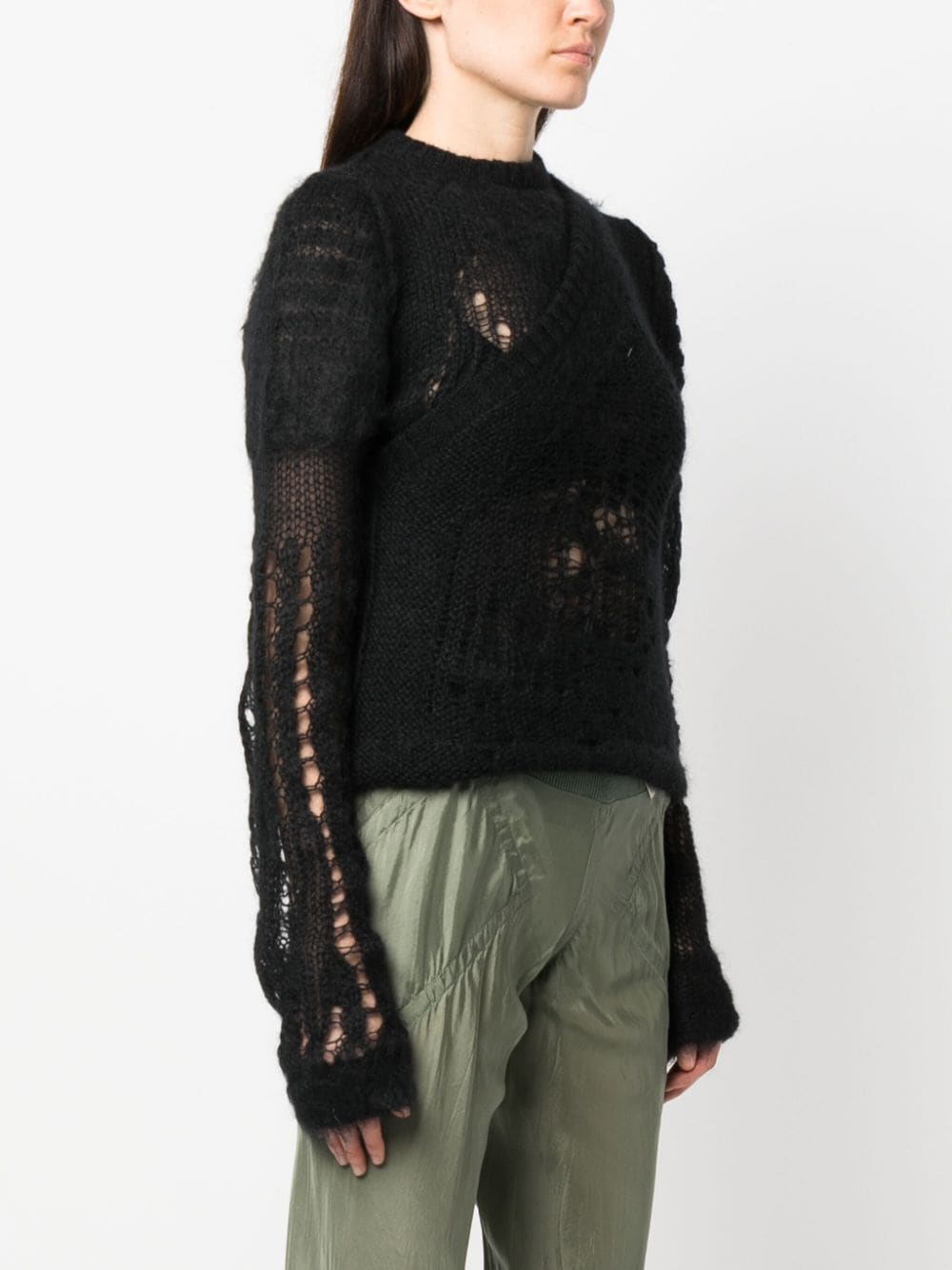 RICK OWENS Women Spider Banana Top