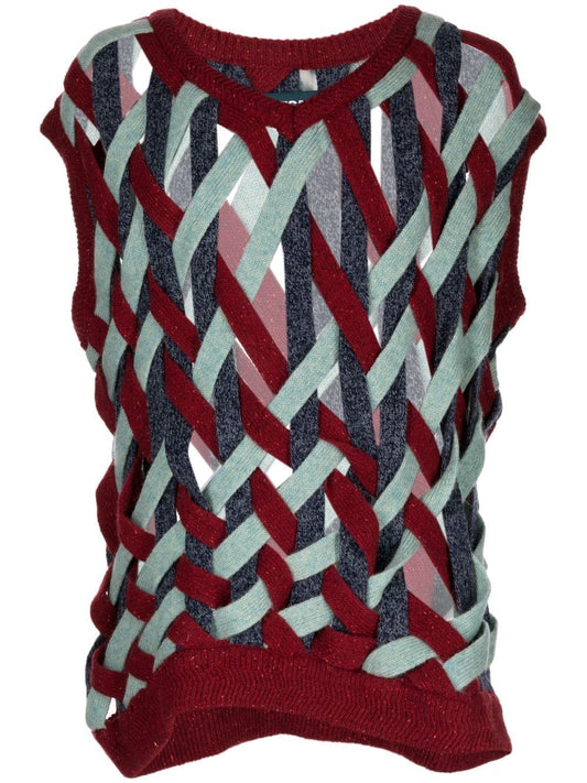 NAMESAKE MEN BASKET WEAVE VEST