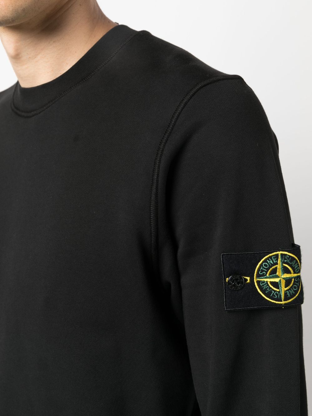 STONE ISLAND Men Logo Patch Sweatshirt